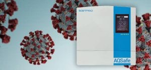 AQSafe Technology Safety Post Scentroid Hospitals Quarantine Isolation Zone