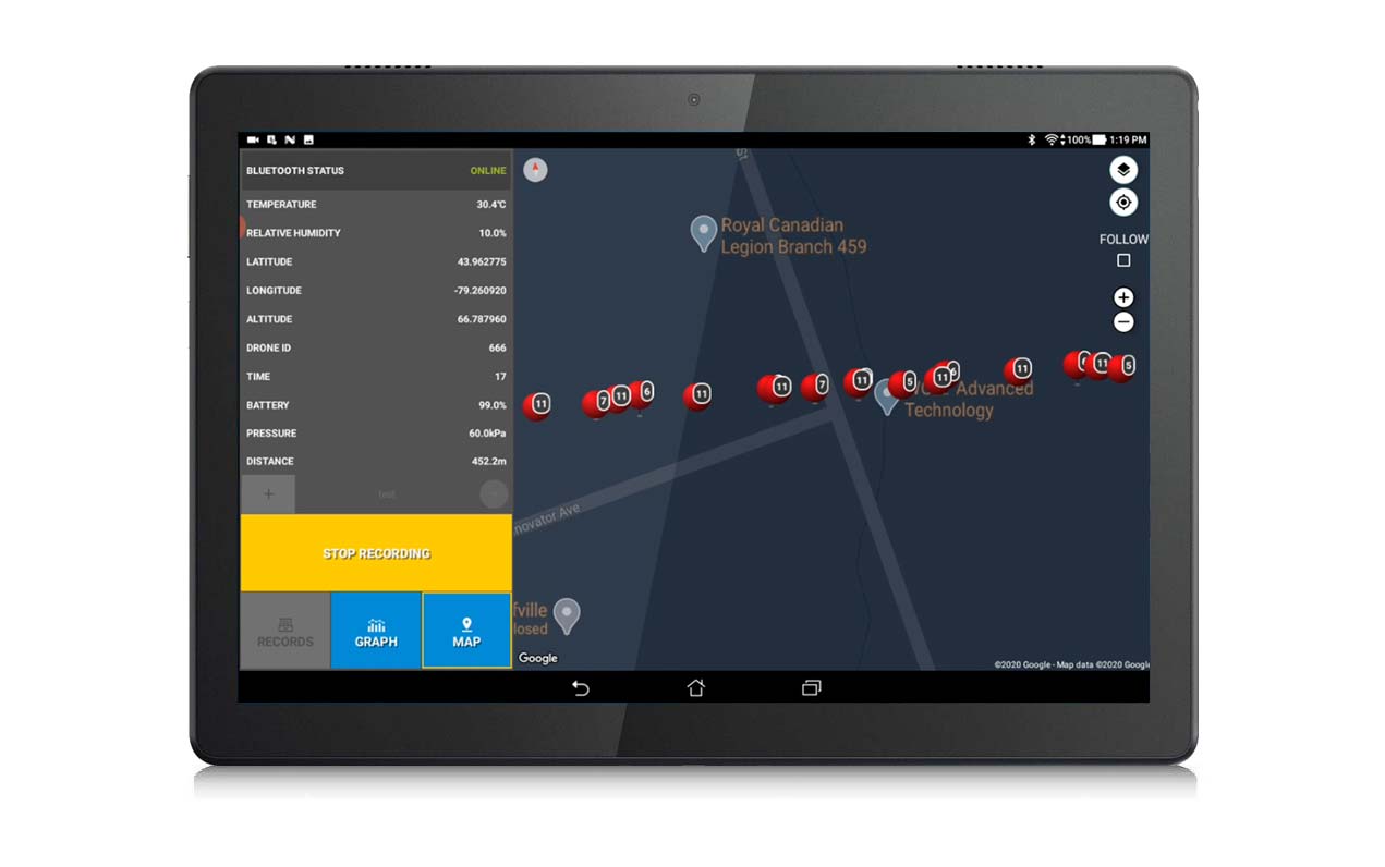 drone-based-air-quality-monitor-dr2000-DRIM2S-tablet2