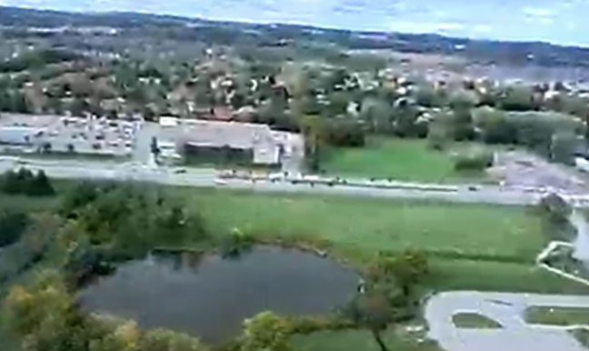 Thermal and Optical Imaging Thermal Camera Unedited Footage Warm Cold Colours