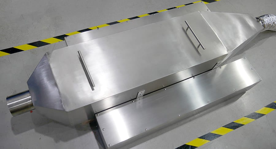 Wind Tunnel Sampler Being Prepared for Shipments Scentroid SW60