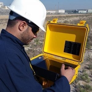 TR8 Plus Pollutracker Air Quality Monitor view 1